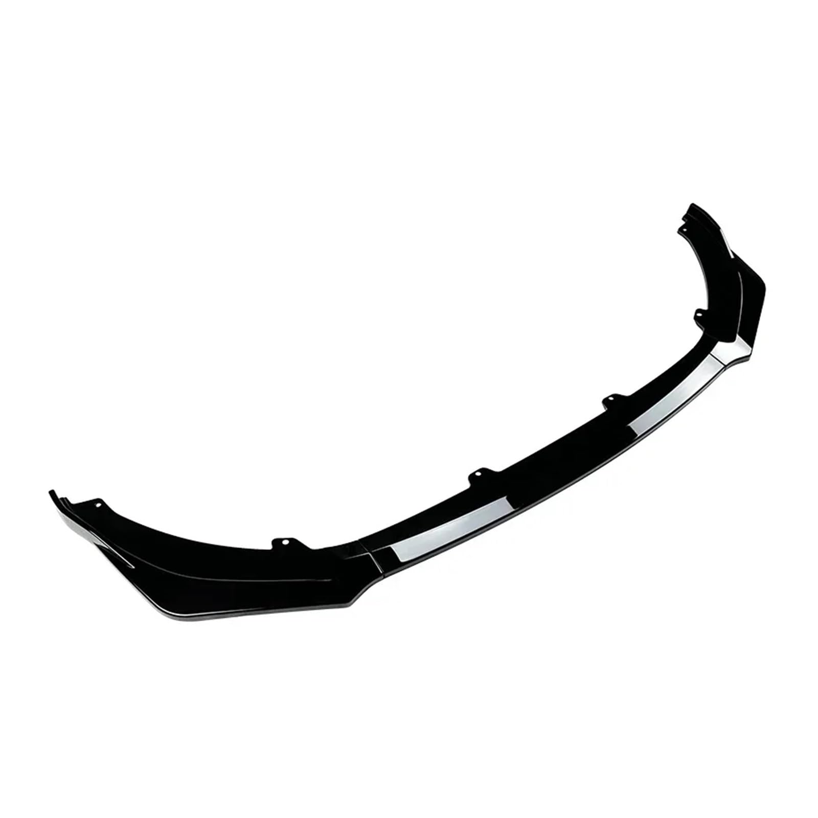 Auto-Frontspoiler Front Spoiler Lippe 3Pcs Für Kia Für Stinger GT 2018-2023 Auto Front Lip Stoßstange Splitter Diffusor Körper Kit Spoiler Tuning Schwarz Glanz Stil Zubehör(Gloss Black) von SPUFKGE