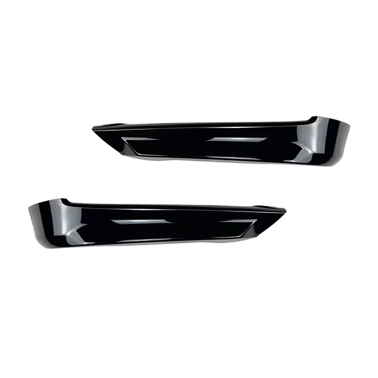 Auto-Frontspoiler Front Spoiler Lippe Front Lip Splitter Diffusor Body Kit Spoiler Stoßstange Schutzfolie Für 3 Serie E90 E91 Frühen 320i 325i 2005 2006 2007 2008(Gloss Black Splitter) von SPUFKGE