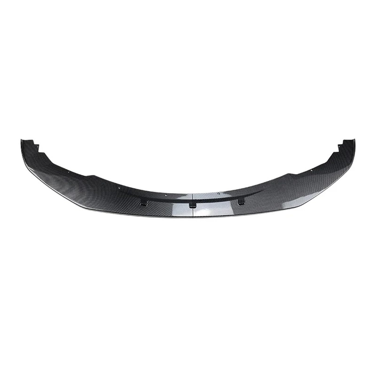 Auto-Frontspoiler Front Spoiler Lippe Für 1 Serie F20 F21 Für M-Sport Stil 2012 2013 2014 Canard Abdeckung Trim Splitter Front Stoßstange Lip Spoiler Glanz Schwarz Carbon Faser(Lip Carbon Look) von SPUFKGE