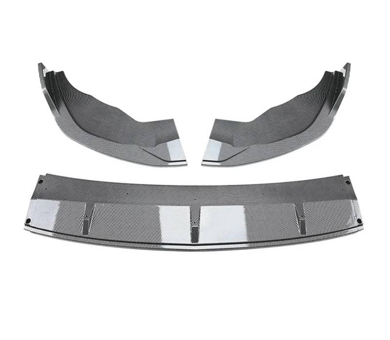 Auto-Frontspoiler Front Spoiler Lippe Für 2 Serie F44 2020 2021 2022 2023 Für Sport 218i 220i Frontschürze Lippe Kinn Air Dam Splitter Tuning Zubehör(Kohlefaser-Optik) von SPUFKGE