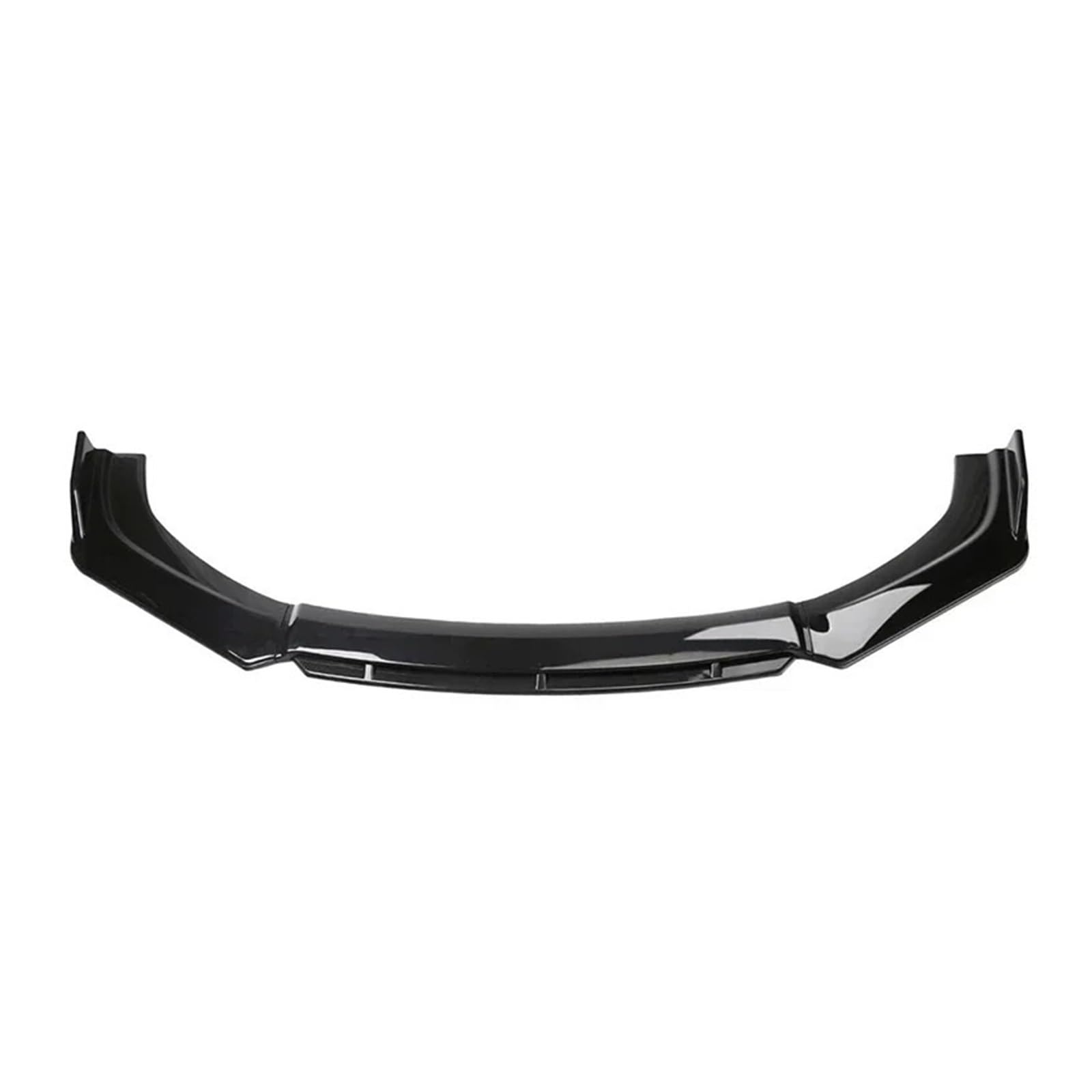 Auto-Frontspoiler Front Spoiler Lippe Für A4 S4 Für A6 S6 B6 B7 B8 Universal Front Lip Bumper Universal Spoiler Splitter Diffusor Bodykit Zubehör(Schwarz) von SPUFKGE