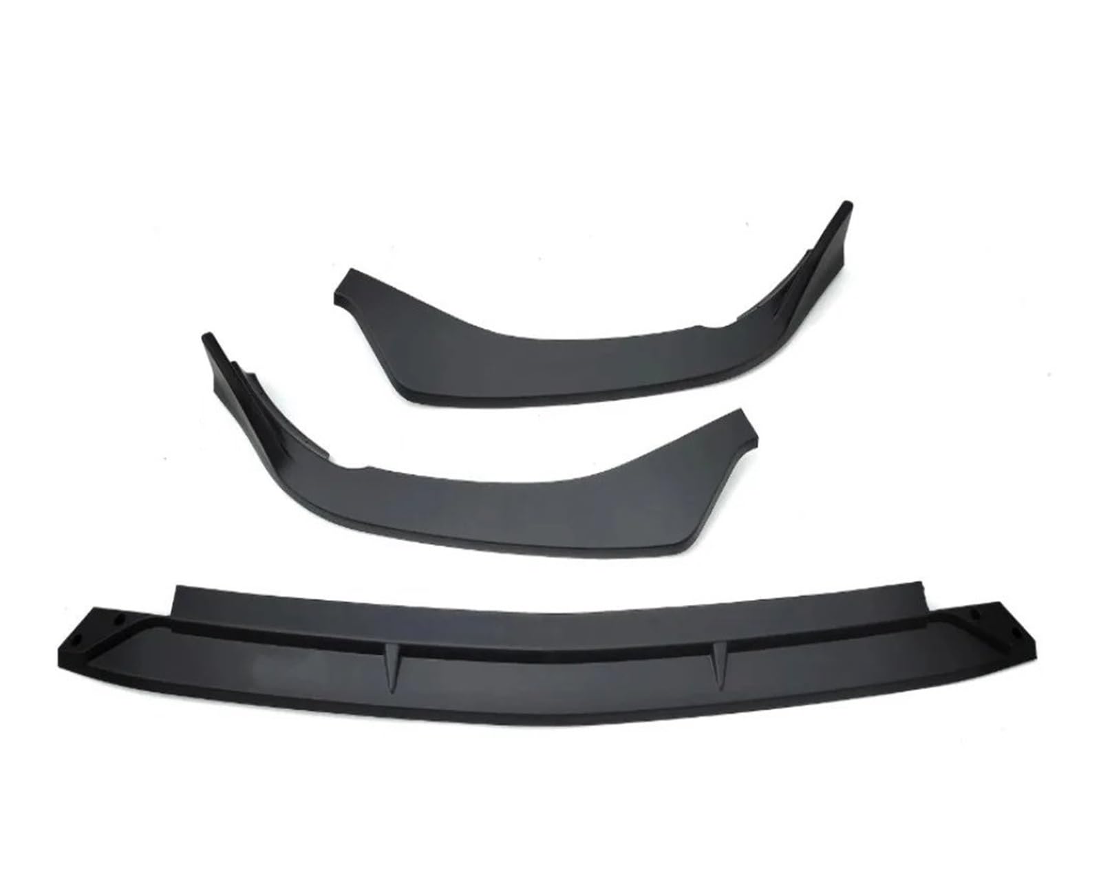 Auto-Frontspoiler Front Spoiler Lippe Für Benz C Klasse W206 2022 2023 2024 C200 C220 C260 C300 Front Protector Lip Tuning Zubehör Splitter Körper Kit(Matt-schwarz) von SPUFKGE