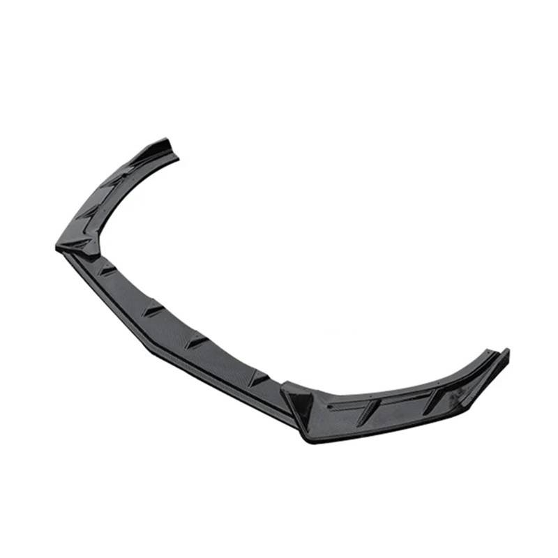 Auto-Frontspoiler Front Spoiler Lippe Für CHANGAN Für EADO Für Plus 2022 2023 2020 2021 Front Röcke Lip Splitter Carbon Farbe Körper Kit Bumper Spoiler Zubehör(20 Carbon Paint) von SPUFKGE