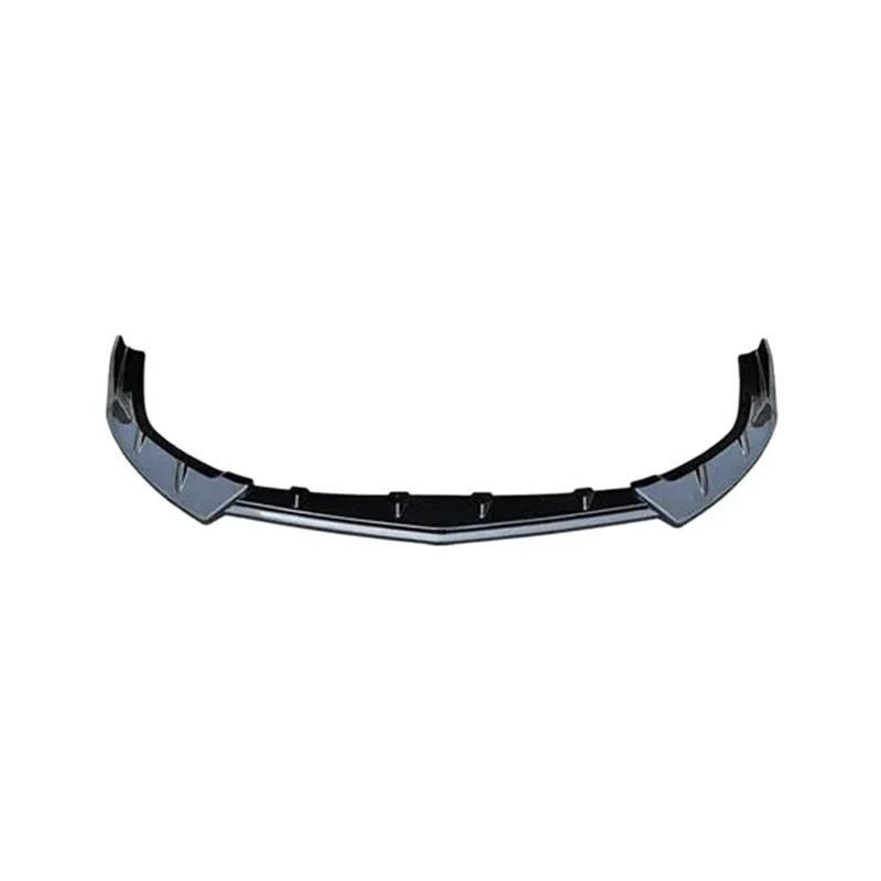 Auto-Frontspoiler Front Spoiler Lippe Für CHANGAN Für EADO Für Plus 2022 2023 2020 2021 Front Röcke Lip Splitter Carbon Farbe Körper Kit Bumper Spoiler Zubehör(22 Gloss Black) von SPUFKGE