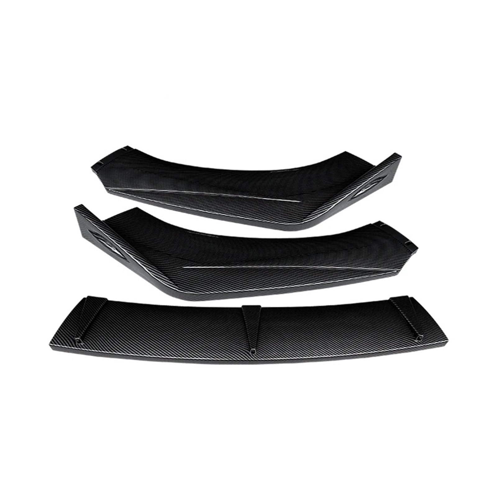 Auto-Frontspoiler Front Spoiler Lippe Für Für X1 E84 2011-2015 Auto Front Stoßstange Splitter Lip Body Kit Spoiler Diffusor Deflektor Zubehör Carbon Faser Look ABS(Kohlefaser-Optik) von SPUFKGE