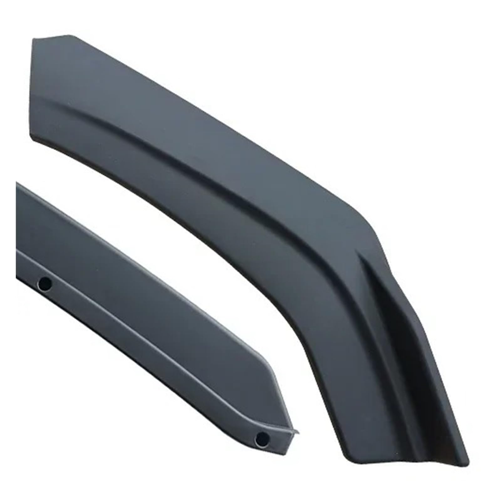 Auto-Frontspoiler Front Spoiler Lippe Für JETOUR X70 Für Plus 2018 2019 2020 2021 2022 2023 Front Splitter Bumper Spoiler Auto Körper Kit Glänzend Schwarz Röcke Zubehör(Pure Matt) von SPUFKGE