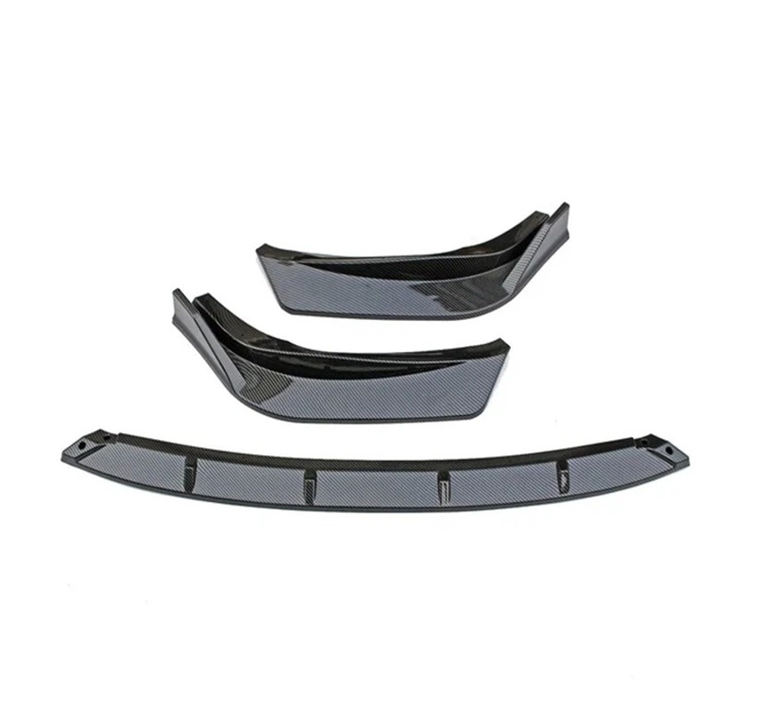 Auto-Frontspoiler Front Spoiler Lippe Für Lexus IS250 IS350 IS300 F Für Sport 2014 2015 2016 Auto Front Stoßstange Splitter Lippe Kinn Spoiler Körper Kit Diffusor Schutzfolie(Kohlefaser) von SPUFKGE