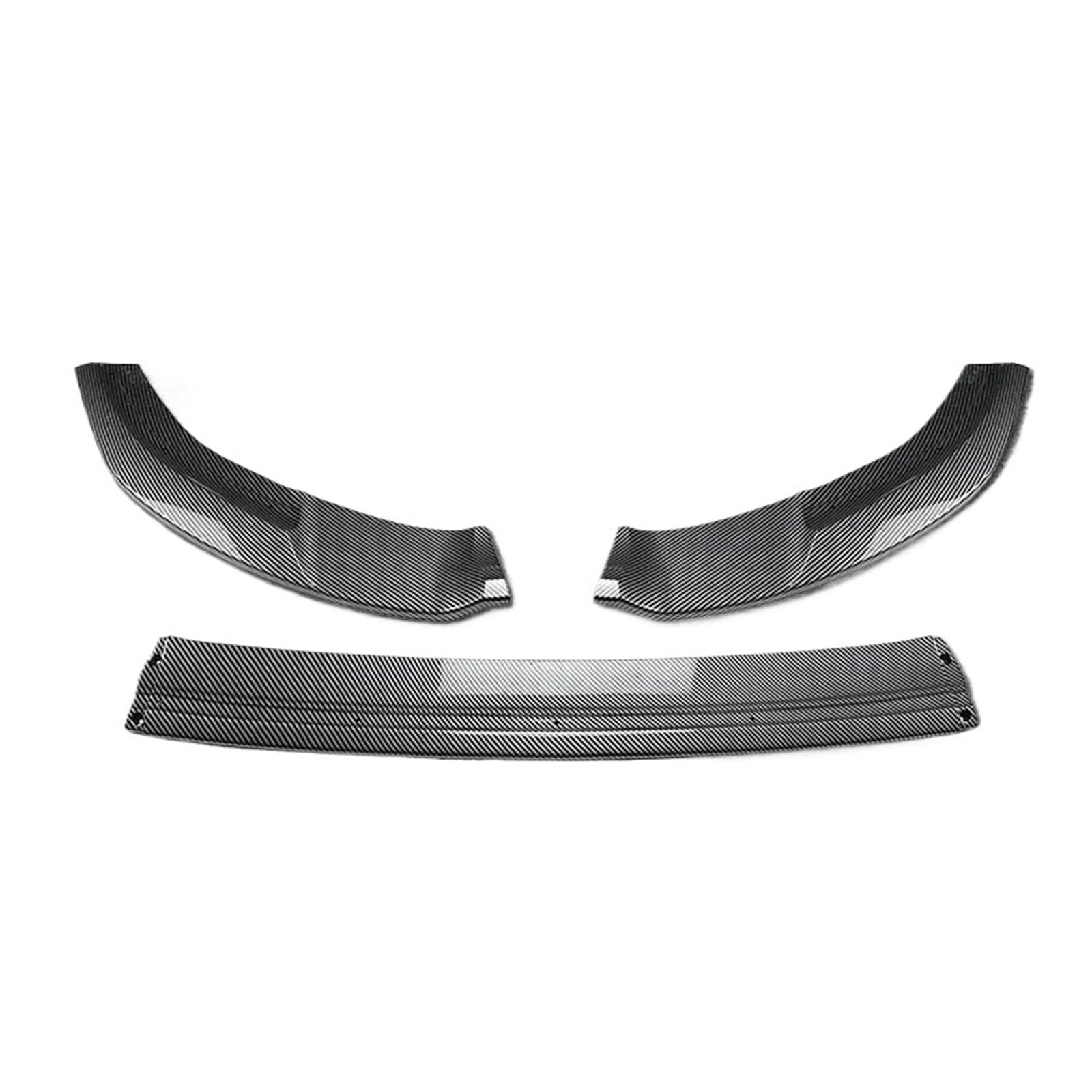 Auto-Frontspoiler Front Spoiler Lippe Für VW Für Golf 7 MK7.5 Für GTI R Für Linie 2012 13 14 15 16 17 2018 2019 Stil Frontschürze Lip Spoiler Splitter Schutz Abdeckung Auto Body Kits(Carbon Look) von SPUFKGE