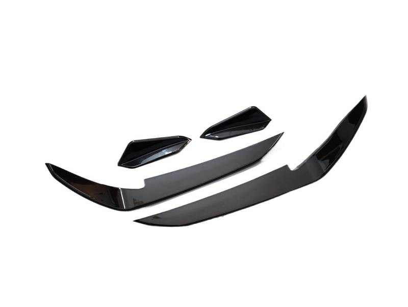 Auto-Frontspoiler Front Spoiler Lippe Für VW Für Golf MK7.5 Für GTI/Für GTD 2017 2018 2019 2020 Glanz Schwarz Stil Front Stoßstange Aero Kit Canard Wings von SPUFKGE