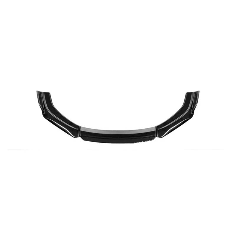 Auto-Frontspoiler Front Spoiler Lippe Helle Schwarze Auto-Frontlippe Stoßstange Spoiler Diffusor Karosseriemodifikation Kollisions- Und Kratzfestigkeit Externes Zubehör(Black Blackhead) von SPUFKGE