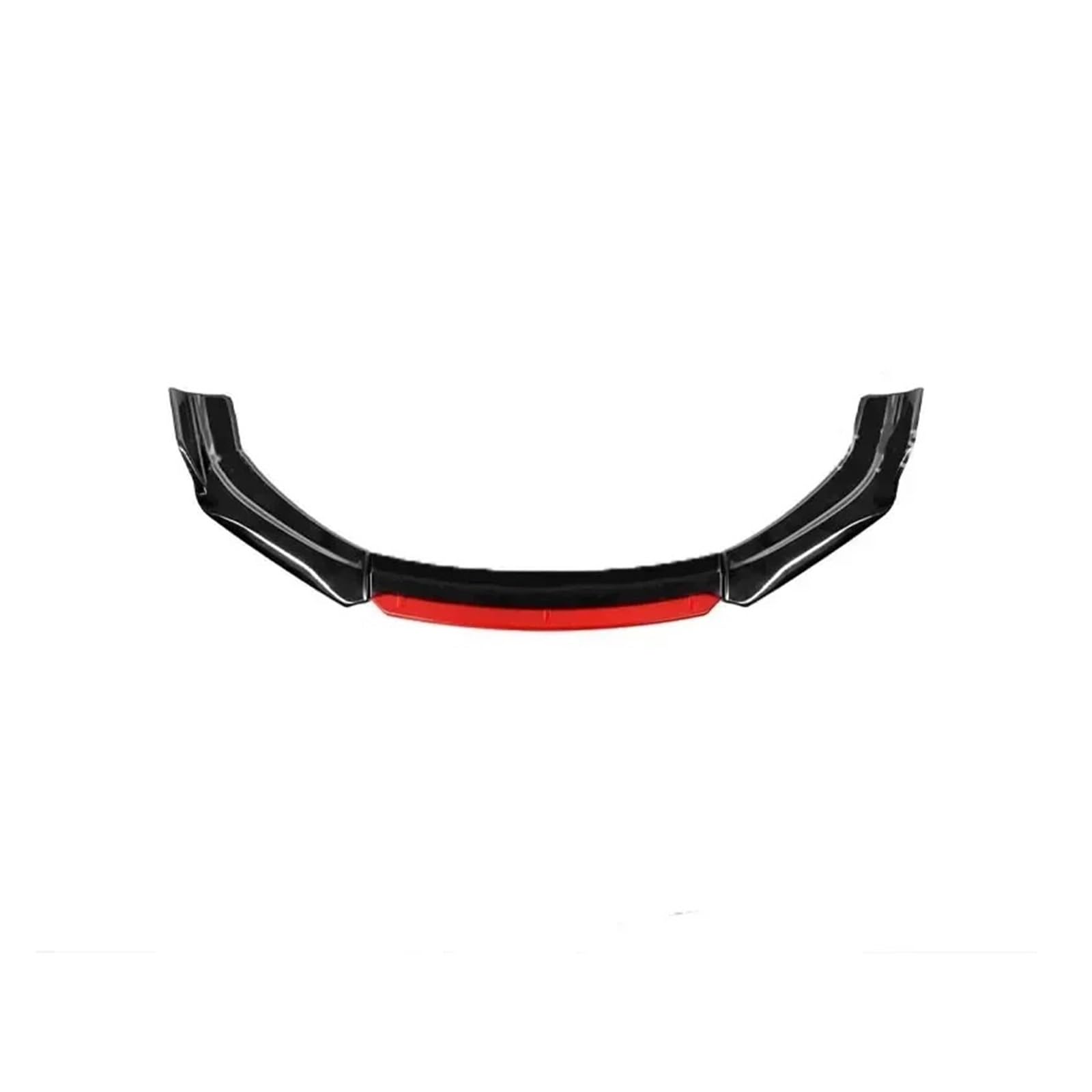 Auto-Frontspoiler Front Spoiler Lippe Neue Auto Stoßstange Vorne Schaufel Universal Modifikation Dekoration Auto Front Chassis Anti-kollision Streifen Front Lip Zubehör(B) von SPUFKGE