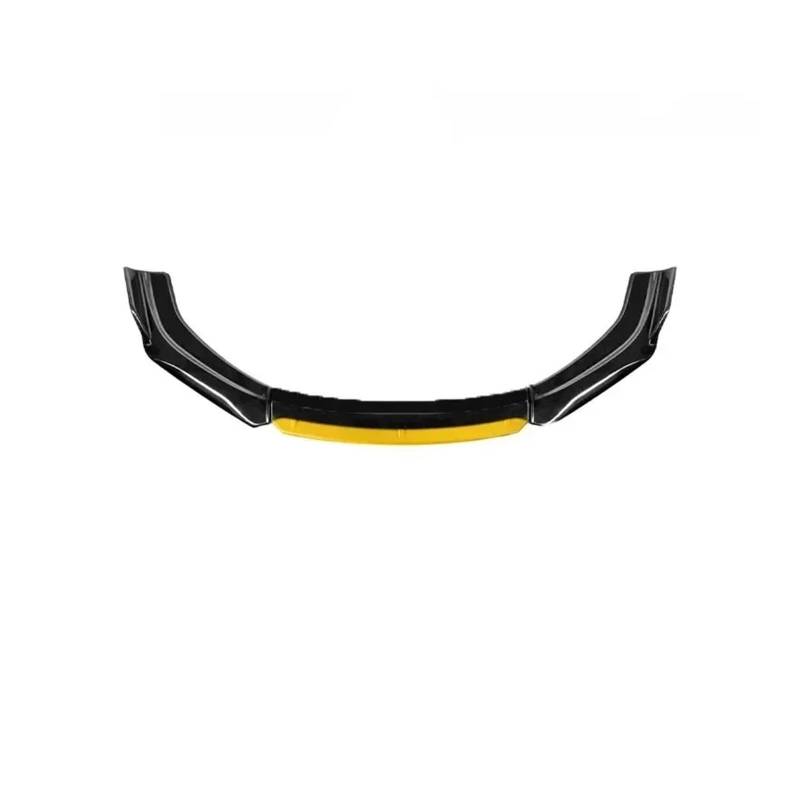 Auto-Frontspoiler Front Spoiler Lippe Neue Auto Stoßstange Vorne Schaufel Universal Modifikation Dekoration Auto Front Chassis Anti-kollision Streifen Front Lip Zubehör(E) von SPUFKGE