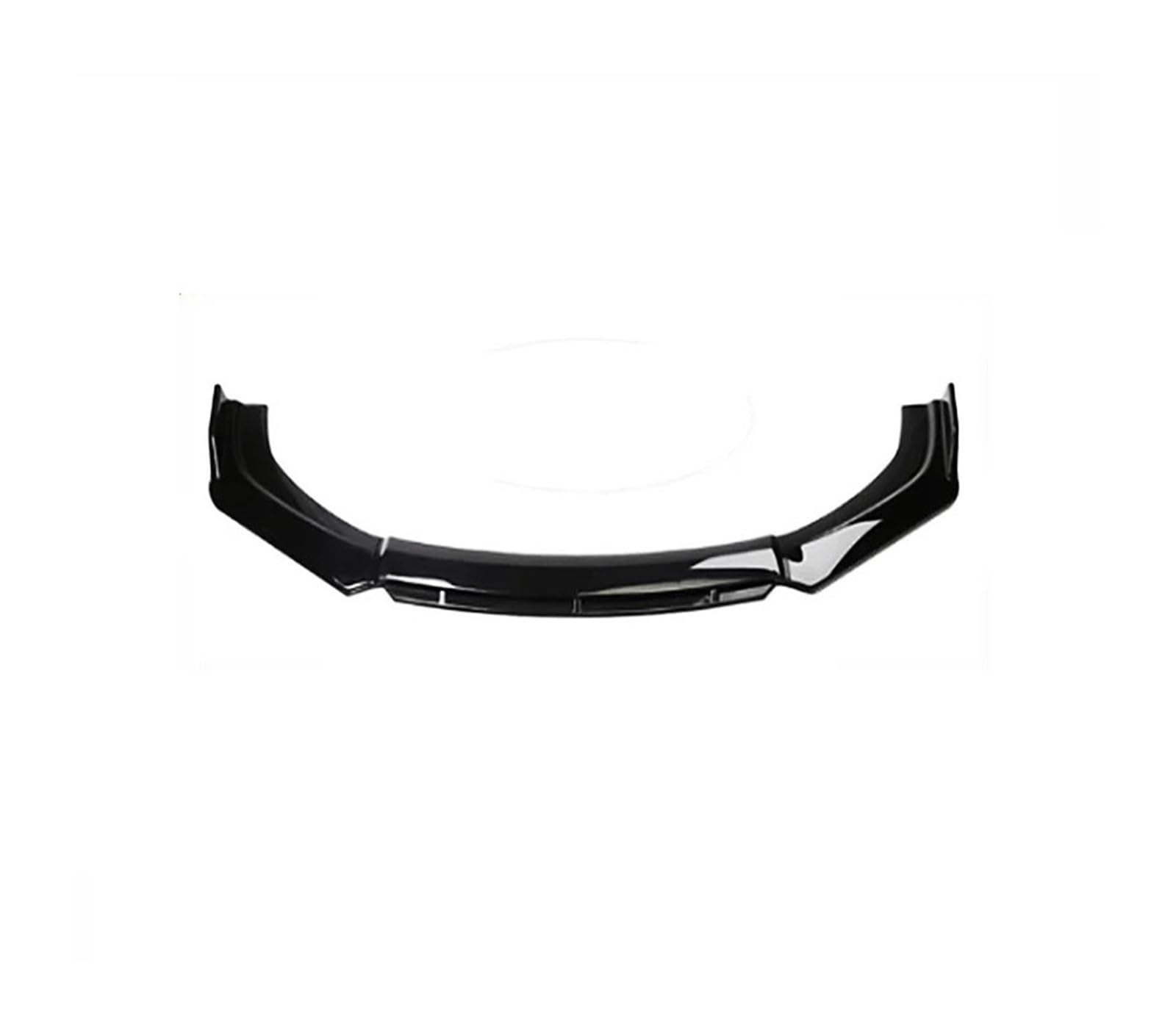 Auto-Frontspoiler Front Spoiler Lippe Universal Für A3 Für A4 Für A6 Q3 S3 S4 S6 B6 B7 B8 B8.5 Zubehör Limousine Frontschürze Lippe Kinn Spoiler Splitter Diffusor Bodykit(Glossy Black) von SPUFKGE