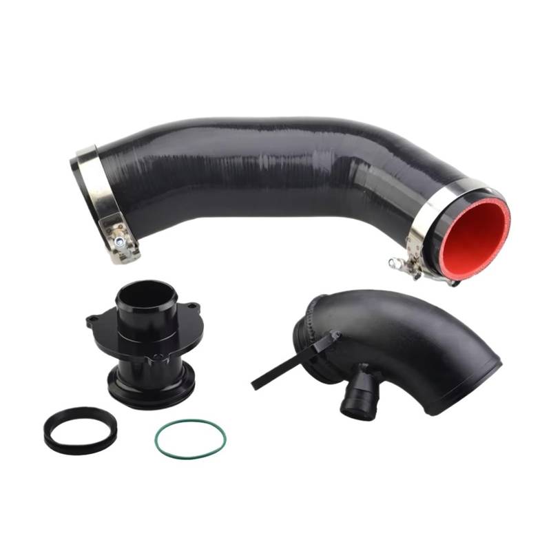 Auto Lufteinlass Ansaugschlauch Turbolader Einlass Auslass Upgrade Rohr Silikon Schlauch Schalldämpfer Löschen Für VW Für Golf MK7 S3 A3 V8 TT MK3 A3 S3 TT EA888 Motor Auto Ansaugrohr(Full kit) von SPUFKGE