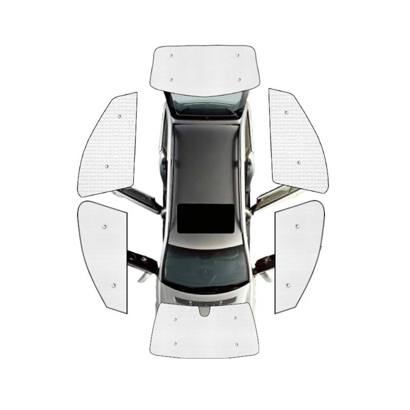 Autofenster Für Accord 2003 Für Mk7 Für TSX Für CL7 7 2004~2007 Volle Windschutzscheibe Volle Surround Sonnenschirme Fenster Visier Auto Zubehör Schiebedach Sonnenschirm(All Sunshades) von SPUFKGE