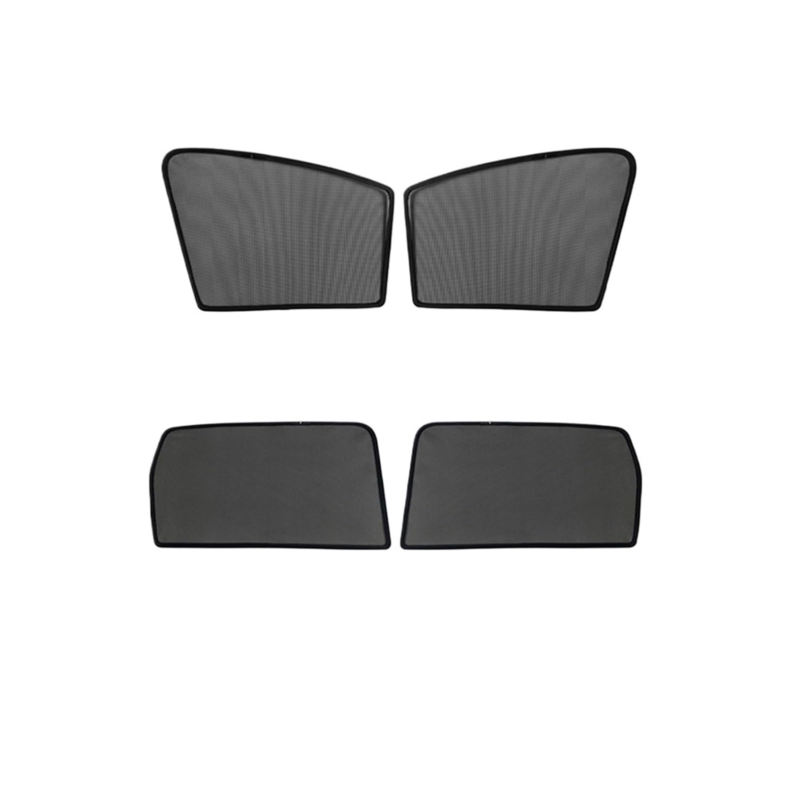 Autofenster Für Toyota Für Corolla Für Kreuz SUV 2021 2022 2023 2024 Magnetische Auto Windows Sommer Sonnenschirme Passagier Seite Windows Vorhänge Schiebedach Sonnenschirm(4PCS Front Rear Set) von SPUFKGE