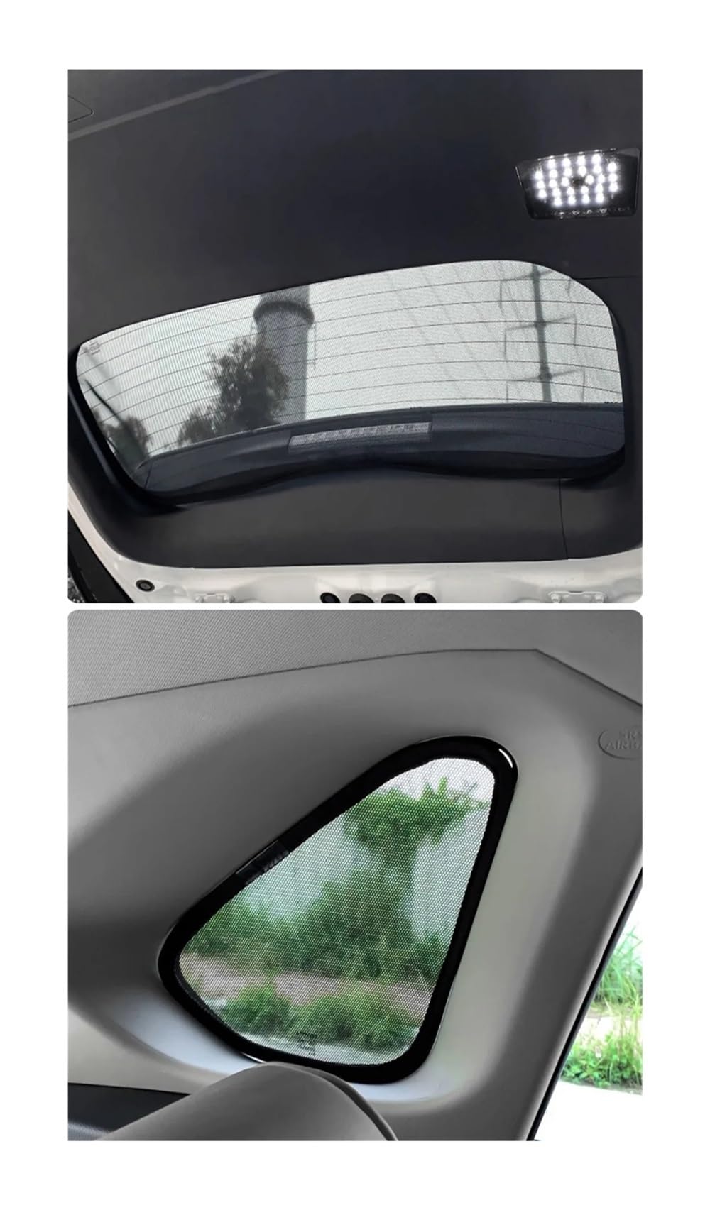 Autofenster Für Toyota Für RAV4 Für XA40 2013-2018 4. Benutzerdefinierte Magnetische Autofenster Sonnenschutz Gen SUV Vorhang Mesh Frontscheibe Rahmen Vorhang Schiebedach Sonnenschirm(5PCS Set) von SPUFKGE