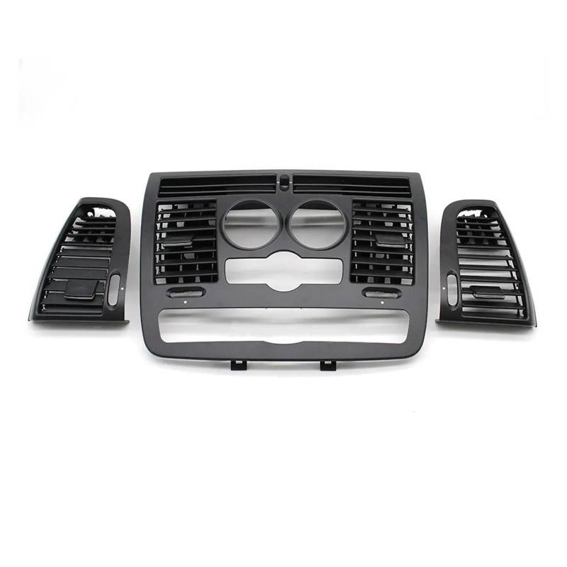 Für Benz Für Vito Für Viano W636 W639 2004 2005 2006 2007 2008 2009 2010-2015 Dash Center Air Vent Äußere Abdeckung Links Rechts AC Vent Panel Auto Innendekoration Interieur Dekor(Model A 3pcs Set) von SPUFKGE