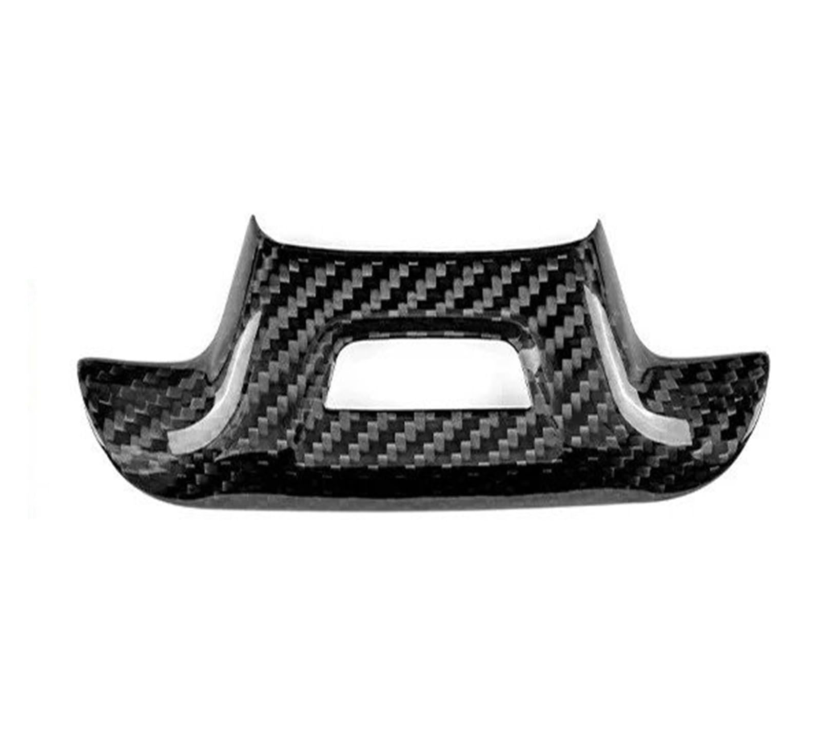 Für Chevrolet Für Camaro 2016 2017 2018 2019 2020 2021 2022 2023 Auto Innen Trim Rot Schwarz Zubehör Aufkleber Carbon Faser Auto Innendekoration Interieur Dekor(Steering Bottom BK) von SPUFKGE