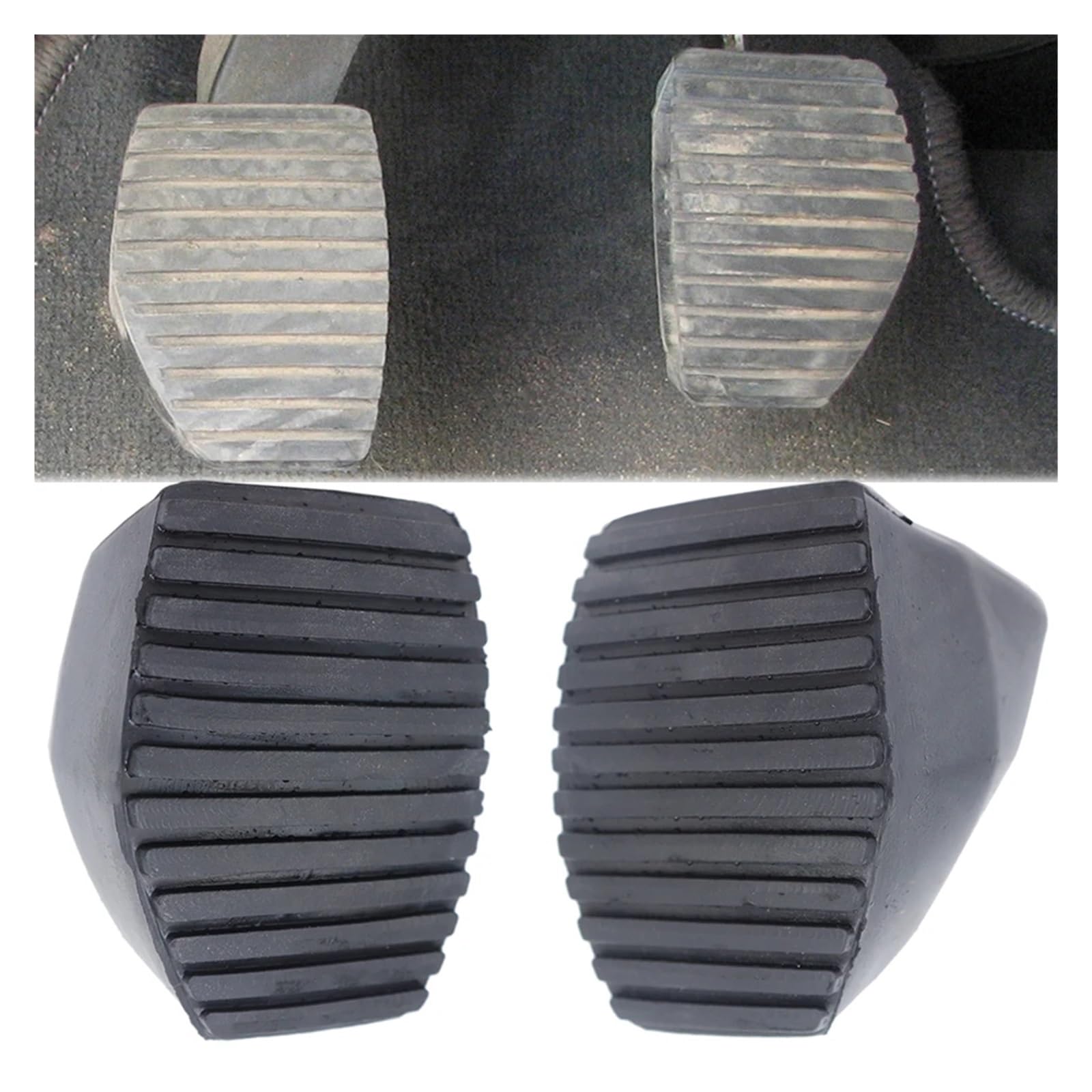 Für Citroen Für Berlingo 2008 2009 2010 2011 2012-2018 Partner Gummi Bremse Kupplung Fuß Pedal Pad Abdeckungen 2130,26 4504,17 Bremse Fußpedal Auto Gaspedal(1 Kit) von SPUFKGE