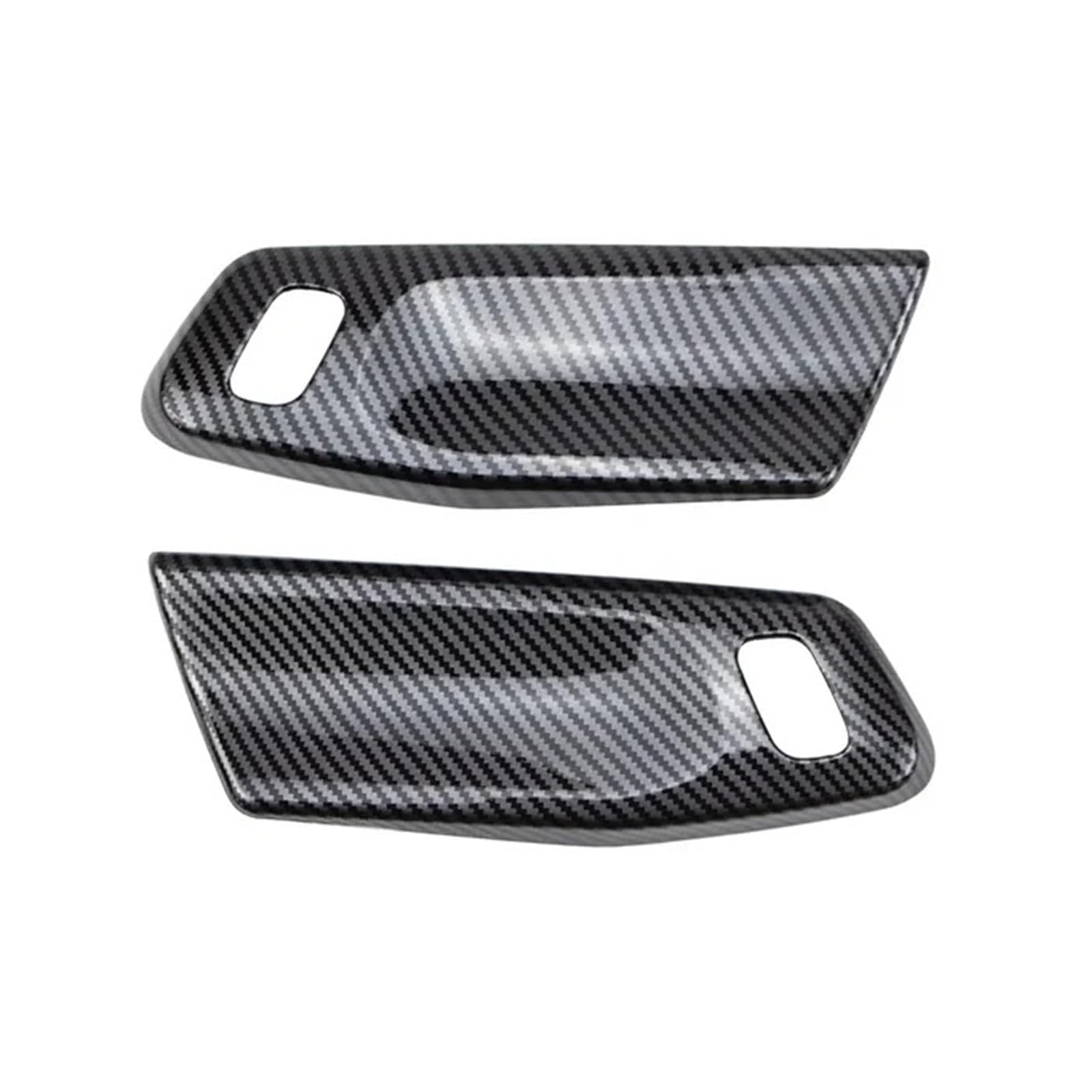 Für Ford Für Ranger T9 2023 2024 Carbon Look Auto Innen Abdeckung Trim Panel Dekoration Auto Innendekoration Interieur Dekor(Door Panle) von SPUFKGE