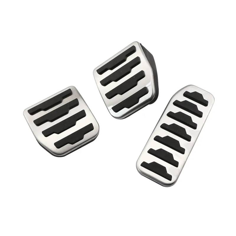 Für Land Für Rover Für Entdeckung Für Sport L550 2014-2019 Auto Fuß Pedale Kraftstoff Kupplung Bremse Nicht-Slip Pedal Abdeckung at MT Bremse Fußpedal Auto Gaspedal(3 pcs A) von SPUFKGE