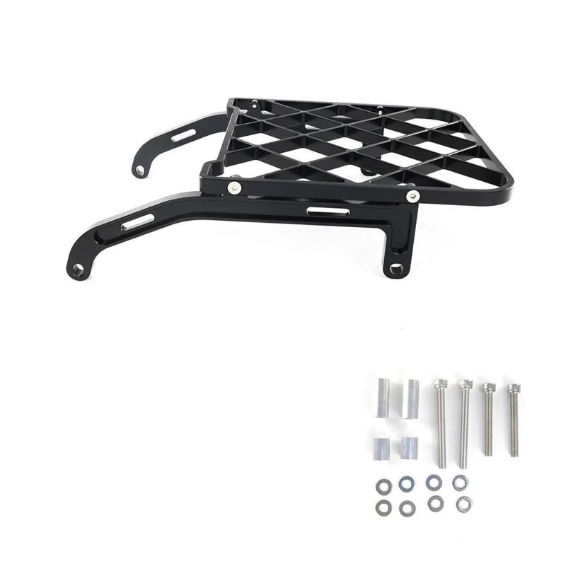 Gepäck Rack Motorrad Gepäckträger Für CRF250L/Für Rally 2012-2018 2019 2020 2021 CRF250 L Rack Träger Montieren Rückenlehne Regal Halter Motorrad Gepäck Halter Halterung(Schwarz) von SPUFKGE