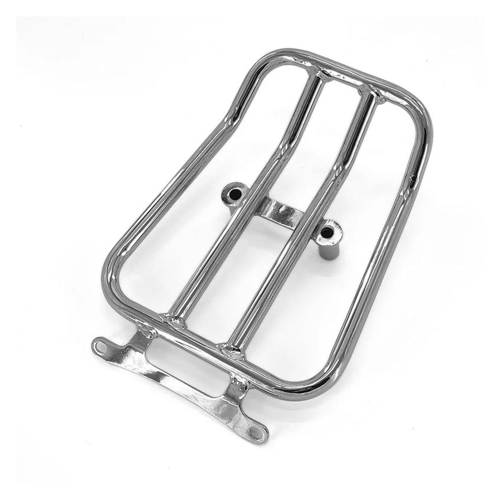 Gepäck Rack Motorrad Gepäckträger Motorrad Zubehör Hinten Gepäck Rack Fixer Halter Fracht Halterung Tailrack Für Lambretta G350 G 350 Alle Jahre(Chrom) von SPUFKGE