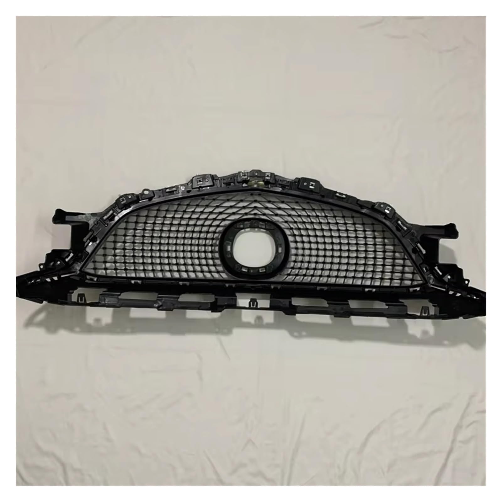 Grill Front FÜR Mazda 6 ATENZA 2014 2015 2016 GEÄNDERT Diamant VORNE Racing Grille Grills ABS STOßSTANGE MESH Maske TRIMMT Abdeckung Auto Styling Doppelsteg Nieren Vorne Grill von SPUFKGE