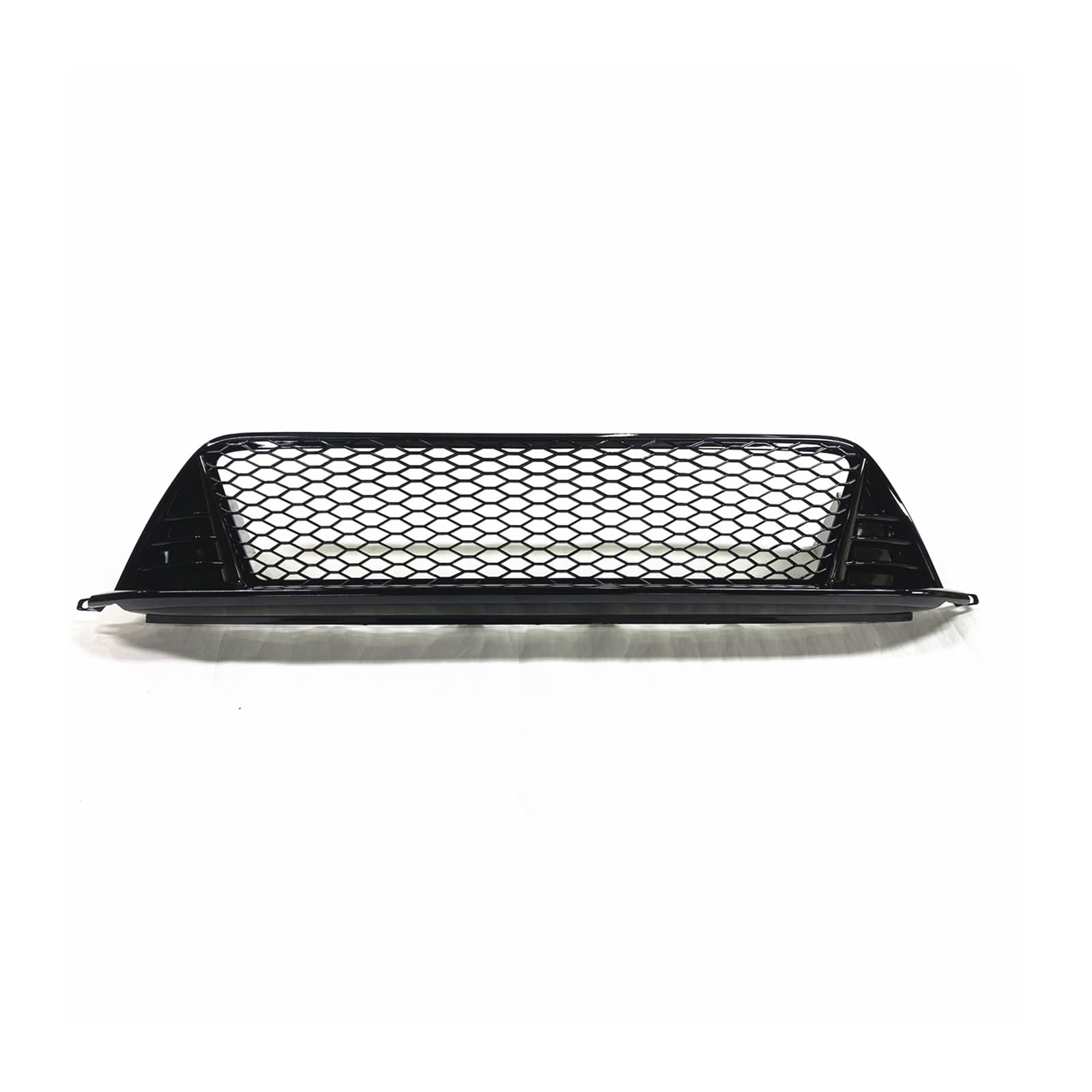 Grill Front Für Civic 11th Type-R 2022 2023 2024 Limousine Kühlergrill Grill Glänzend Schwarz/Matt Schwarz Auto Oberen Stoßfänger Haube Mesh Grid Doppelsteg Nieren Vorne Grill(Glossy Black) von SPUFKGE