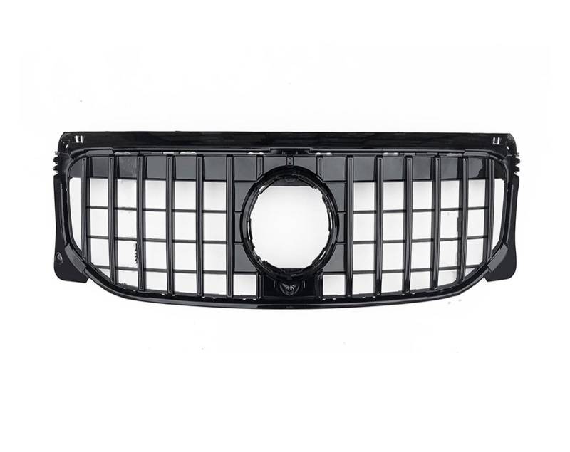 Grill Front Haubengitter Frontgrill Racing Grill AMG Line GT Diamond Style Tuning Für Benz GLB X247 W247 2019 2020 2021 2022 220 250 Doppelsteg Nieren Vorne Grill(GT Black) von SPUFKGE