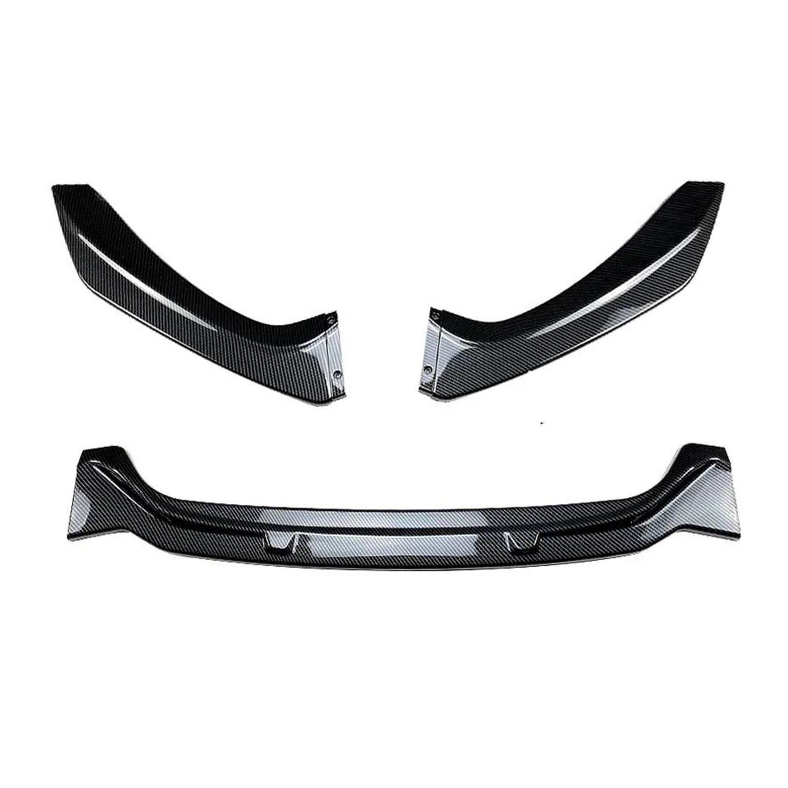 Karosseriespoiler Für 1 Serie F20 F21 2015 2016 2017 2018 2019 LCI 116i 118i 120i M135 M140i 3 PCS Auto Frontschürze Lip Splitter Spoile Spoiler Spoiler Splitter(Carbon Look) von SPUFKGE