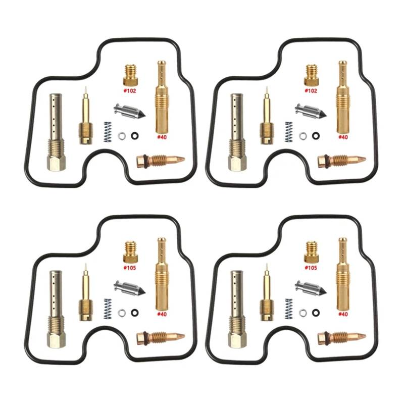 Motor vergaser Für CBF600 PC38 CBF 600 Vergaser Reparatur Kit Motorrad Carb Float Teile ErsatzVergaser(CBF600 PC38-A) von SPUFKGE