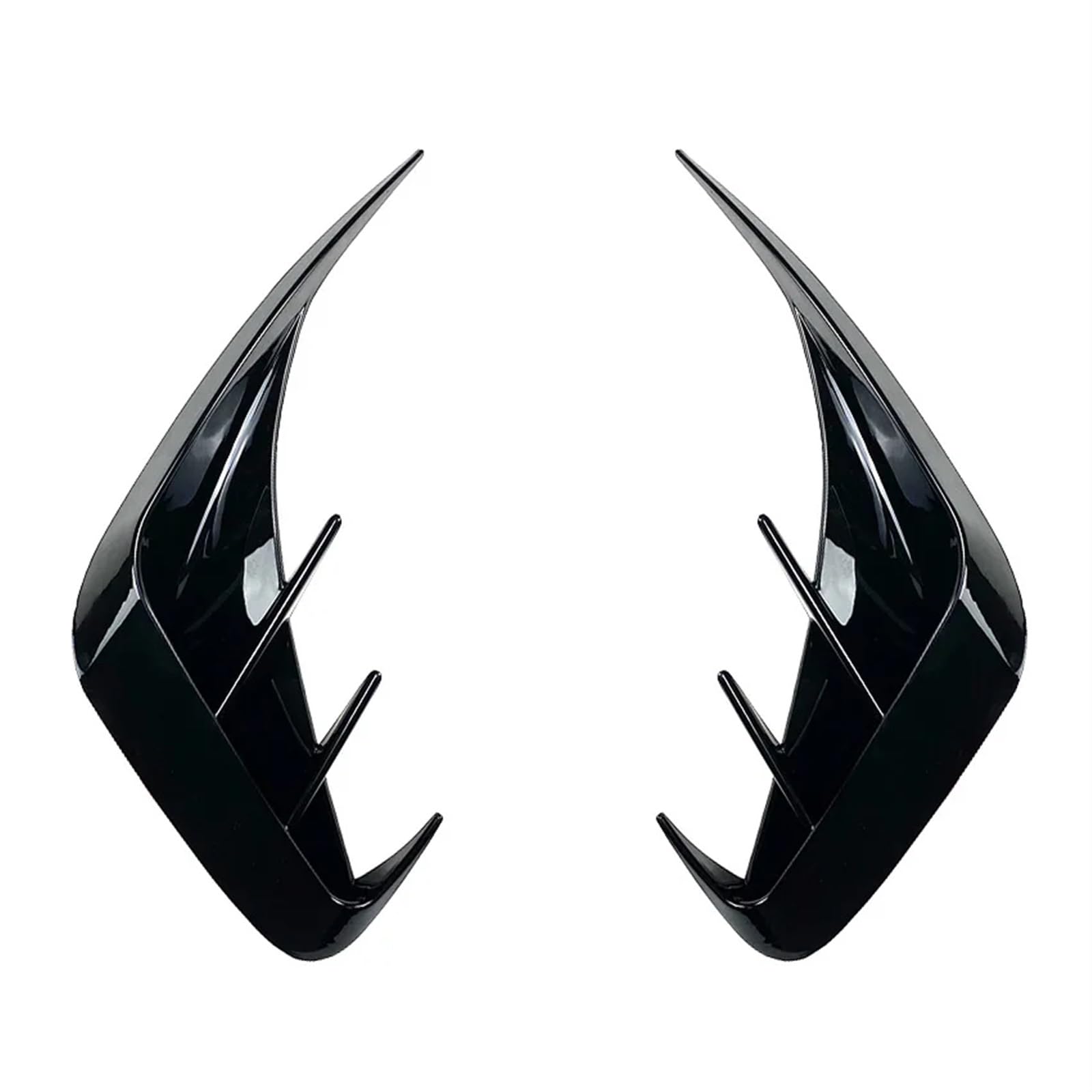 Spoiler Flügel Für 3 Serie G20 320i 325i 330i 2019 2020 2021 2022 Hinten Lip Spoiler Seite Air Vent Outlet Abdeckung Trim Auto Zubehör Dekoration Heckspoiler Flügel(Glossy Black) von SPUFKGE