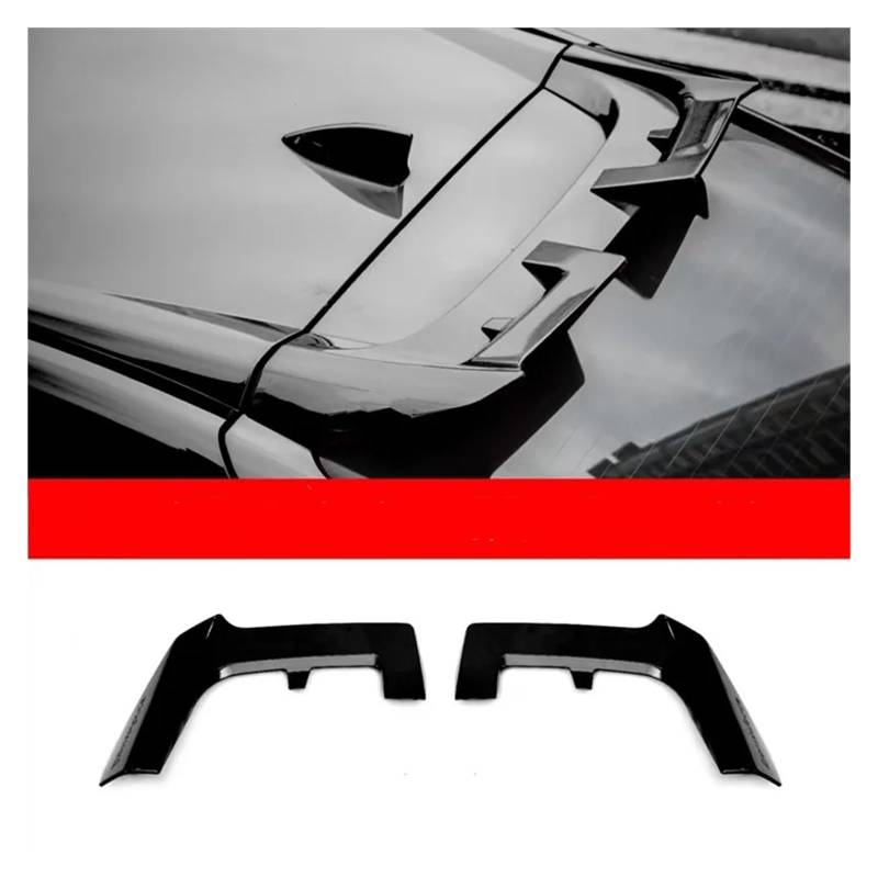 Spoiler Flügel Für Civic FK7 2016 2017 2018 2019 2020 2021 Fließheck Dachspoiler ABS Heckspoiler Flügel Auto Außen Tuning Zubehör Heckspoiler Flügel(Balck) von SPUFKGE