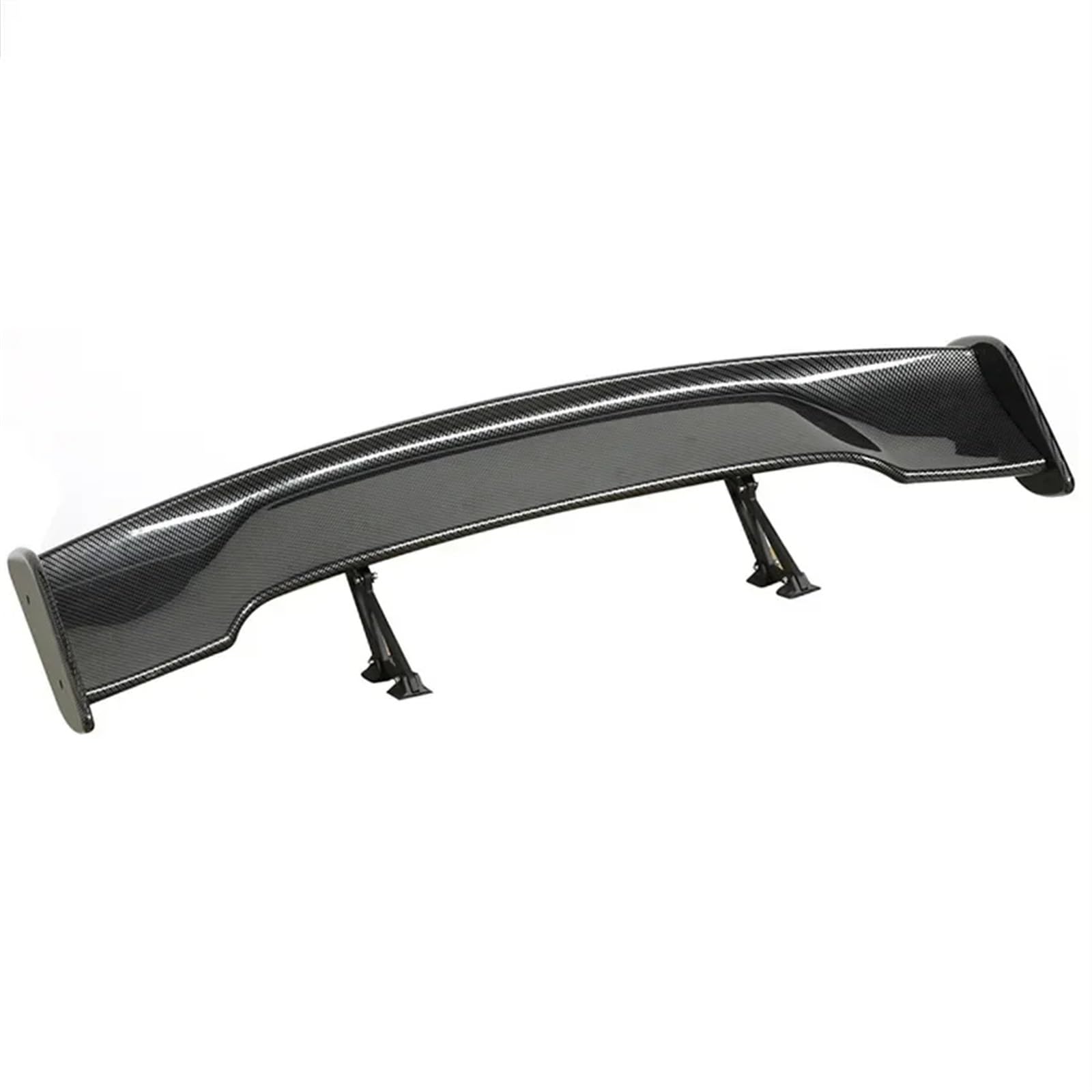 Spoiler Flügel GT Stil Universal Für 99% Limousine 3D 3DI JDM Racing Heckspoiler Flügel Schwanz Air Dam Stamm Carbon Faser Lip Body Kit Glanz Schwarz Heckspoiler Flügel(Real Carbon Fiber) von SPUFKGE