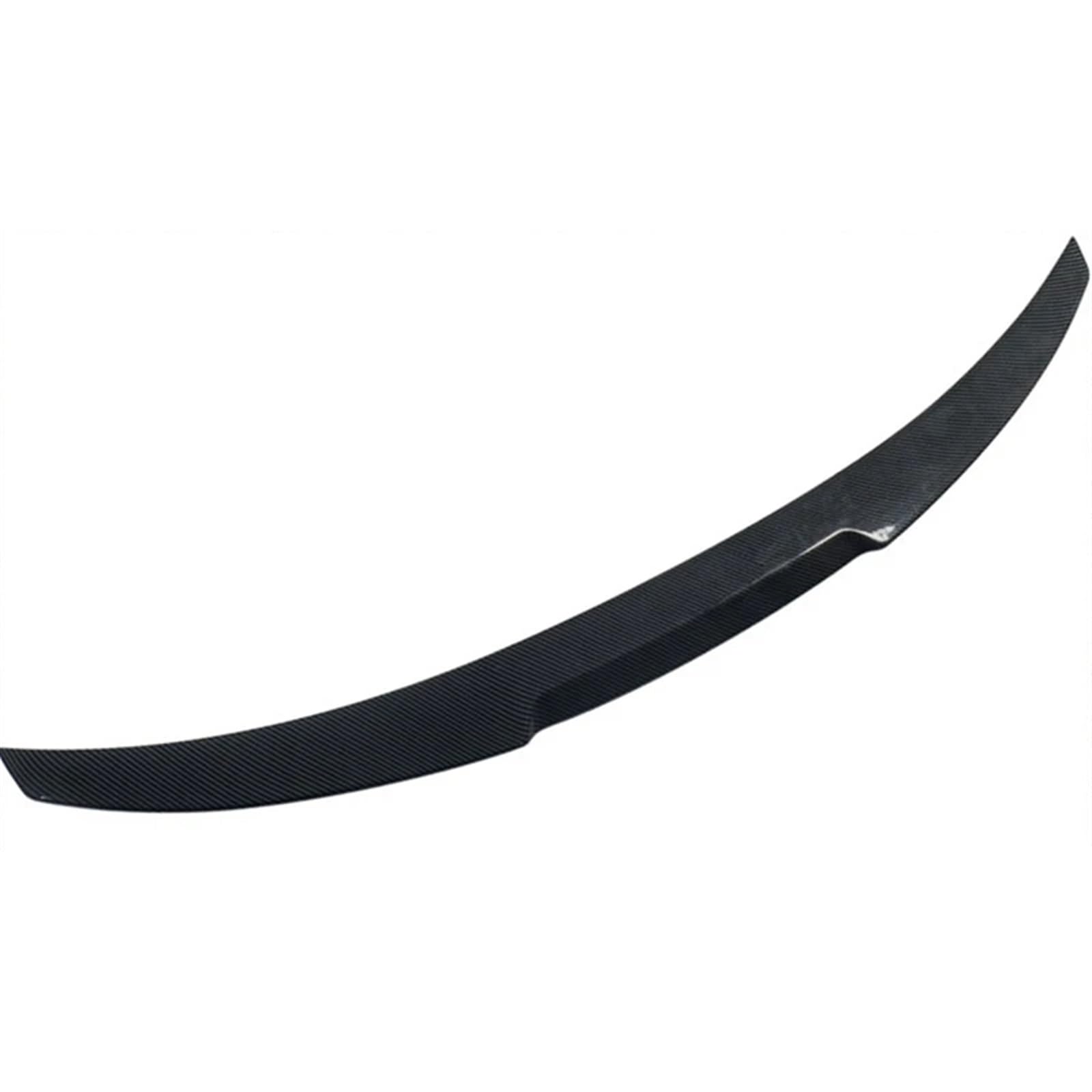 Spoiler Flügel Glänzend Schwarz/Carbon Look Auto Hinten Trunk-Boot Lip Spoiler Flügel Lippe Auto Styling Für A3 S3 8V Limousine 2014 2015 2016 2017 Heckspoiler Flügel(Kohlefaser-Optik) von SPUFKGE