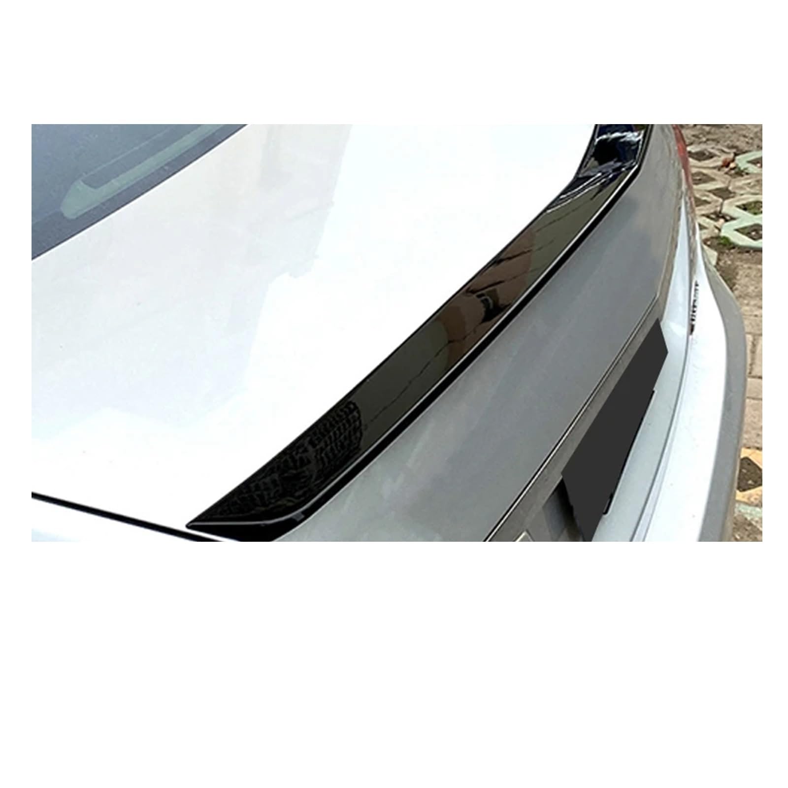 Spoiler Flügel Hinten Stamm Deckel Boot Ducktail Lip Spoiler Flügel Für Benz E Klasse W212 E200 E260 E300 2008 2009 2010 2011 2012 2013 2014 2015 Auto Zubehör Teile Heckspoiler Flügel(Glossy Black) von SPUFKGE