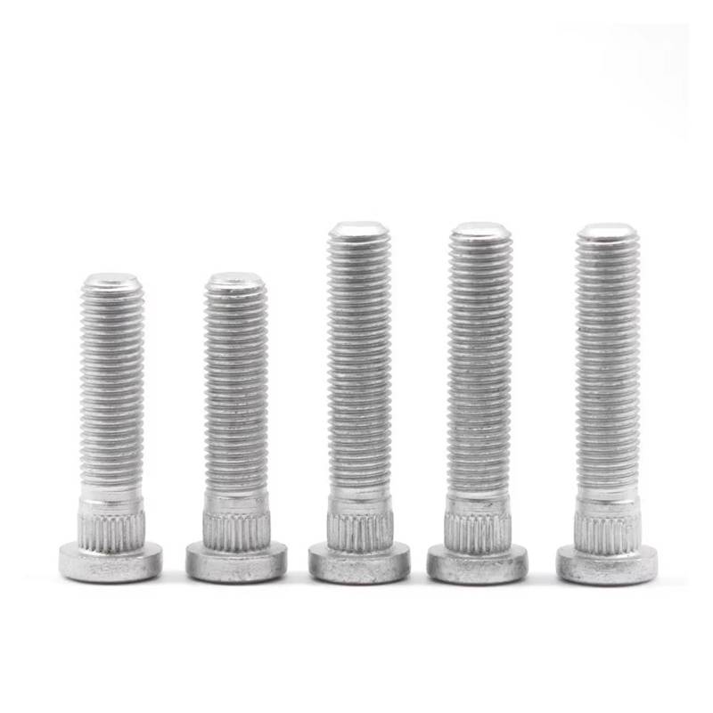 Spurverbreiterungen 10/20 Stück Knurled13mm-M12*1,5 Auto Räder Rad Lug Schrauben Rad Lug Verlängern Schraube Für Hyundai Auto Distanzscheiben Mit(10piece 43MM,M12x1.25) von SPUFKGE