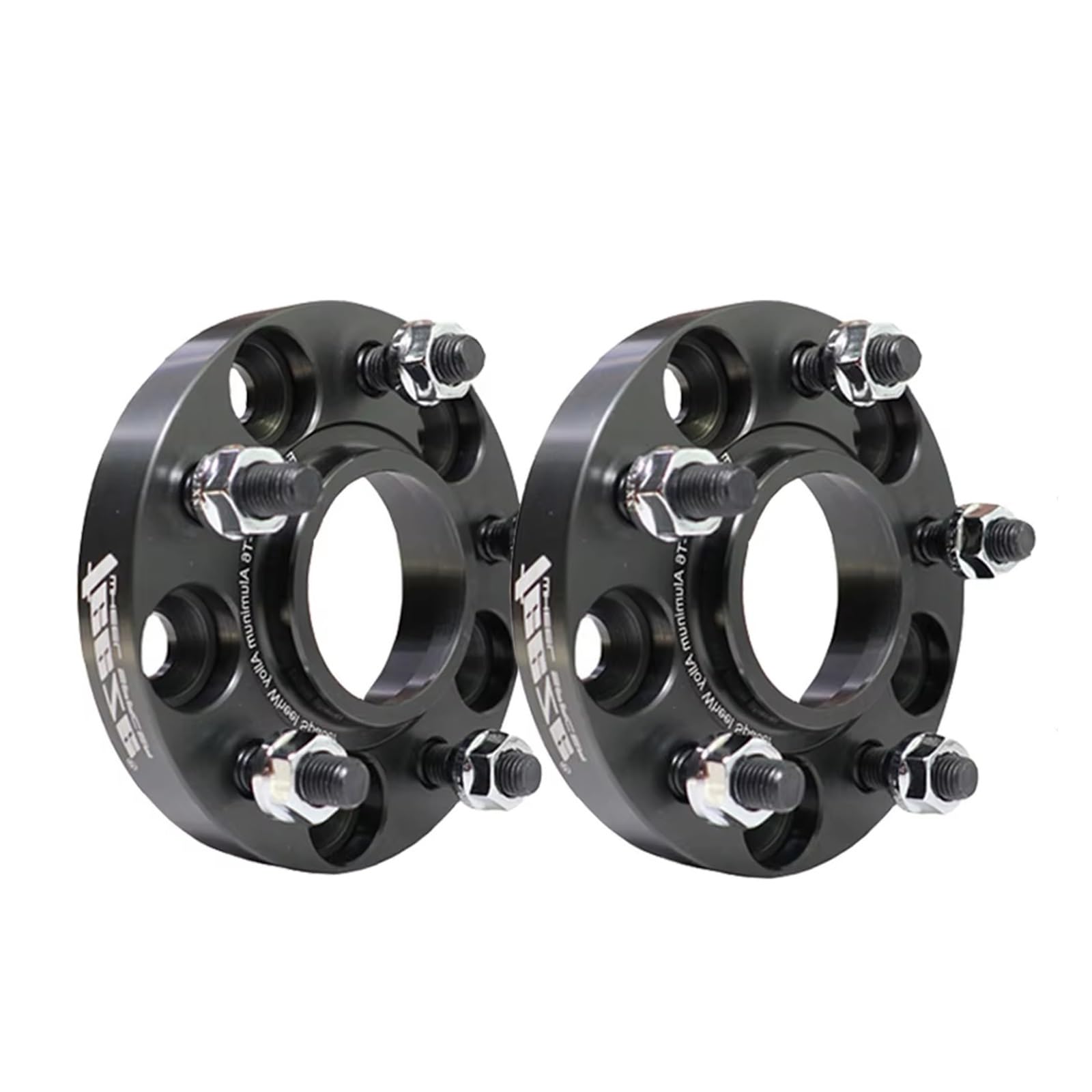 Spurverbreiterungen 2 Stück PCD 5x120 CB 64,1mm 7075 Geschmiedet Rad Spacer Adapter 5 Lug Anzug Für Tesla Für Modell S Für Modell X M14xP1,5 Auto Distanzscheiben Mit(2piece Spacer 20mm-BK) von SPUFKGE