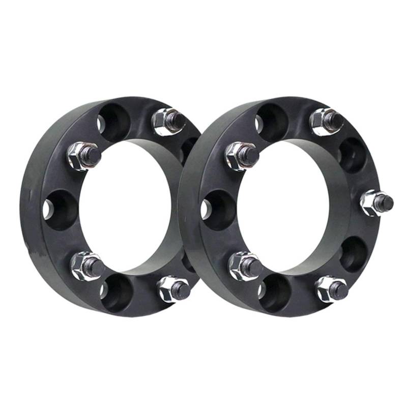 Spurverbreiterungen 2 Stück PCD 5x139,7 CB 108mm Aluminium Legierung Hubcentric Rad Spacer Adapter Für Suzuki Für Jimny Für Jimny Für Sierra Auto Distanzscheiben Mit(2piece Black 30mm) von SPUFKGE