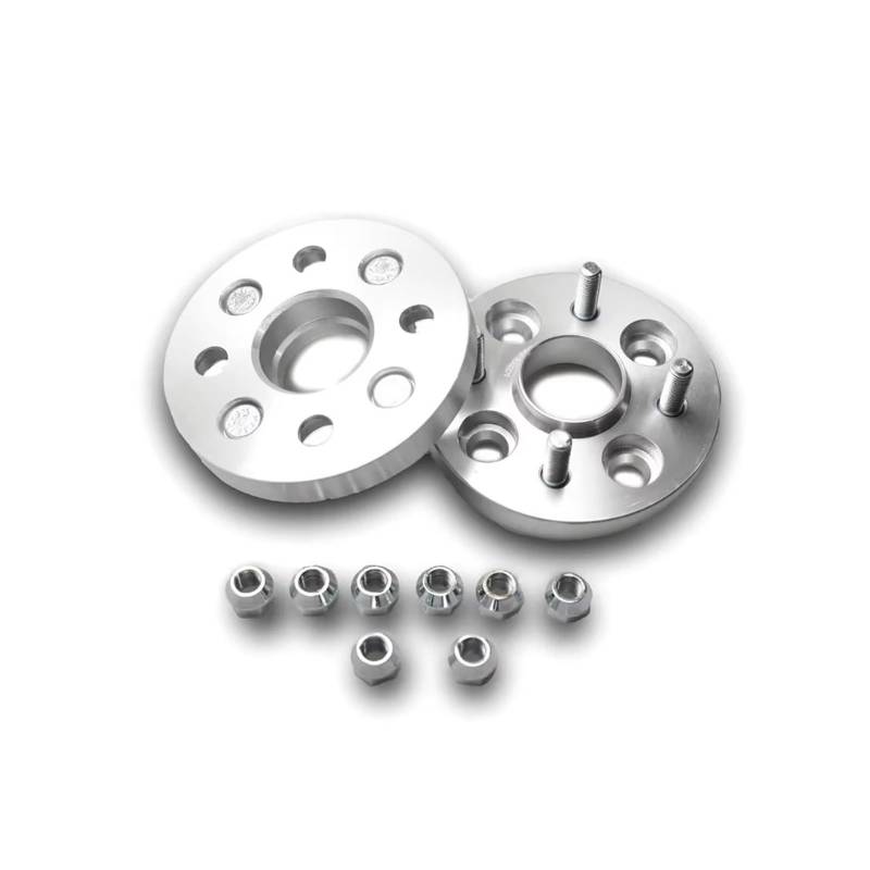 Spurverbreiterungen PCD 4X100 Nabenbohrung 54MM M12X1,5 Geschmiedet Für Mazda Universal Series 4 Lug Spurverbreiterungen Menge (2) Auto Distanzscheiben Mit(2piece 25mm) von SPUFKGE