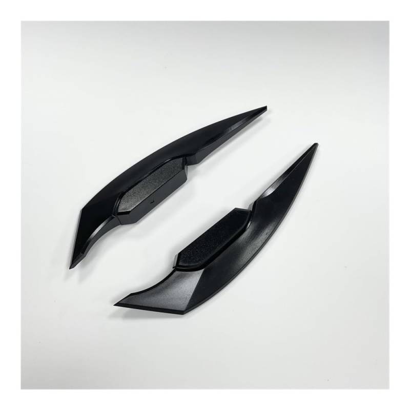 1 Paar Universal Motorrad Frontverkleidung Winglets Seitenspoiler Dynamischer Flügelaufkleber Motorrad Winglet Aerodynamisch(COLOR-H) von SPeesy