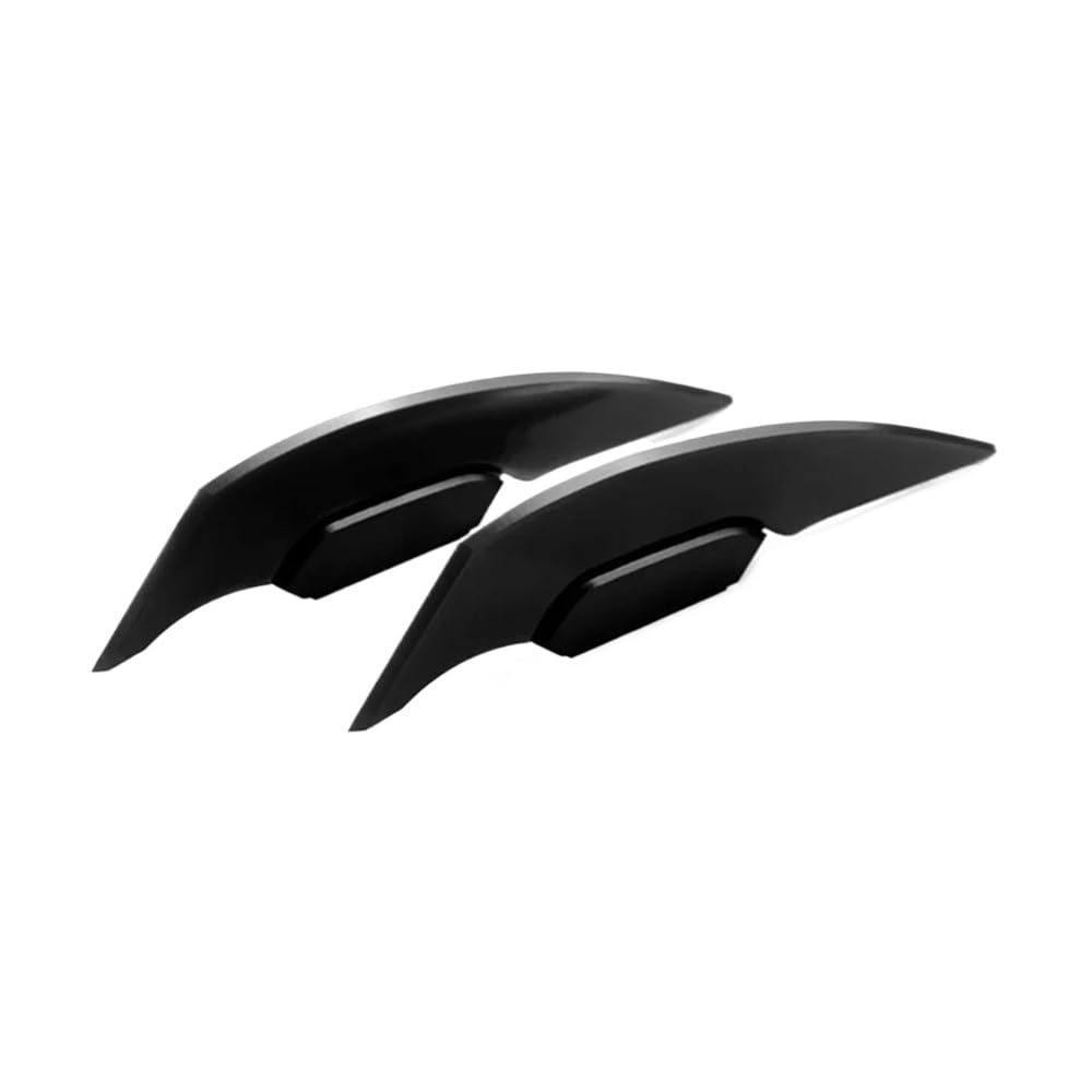 1 Paar Universal Motorrad Winglet Aerodynamische Spoiler Flügel Motorrad(Black) von SPeesy