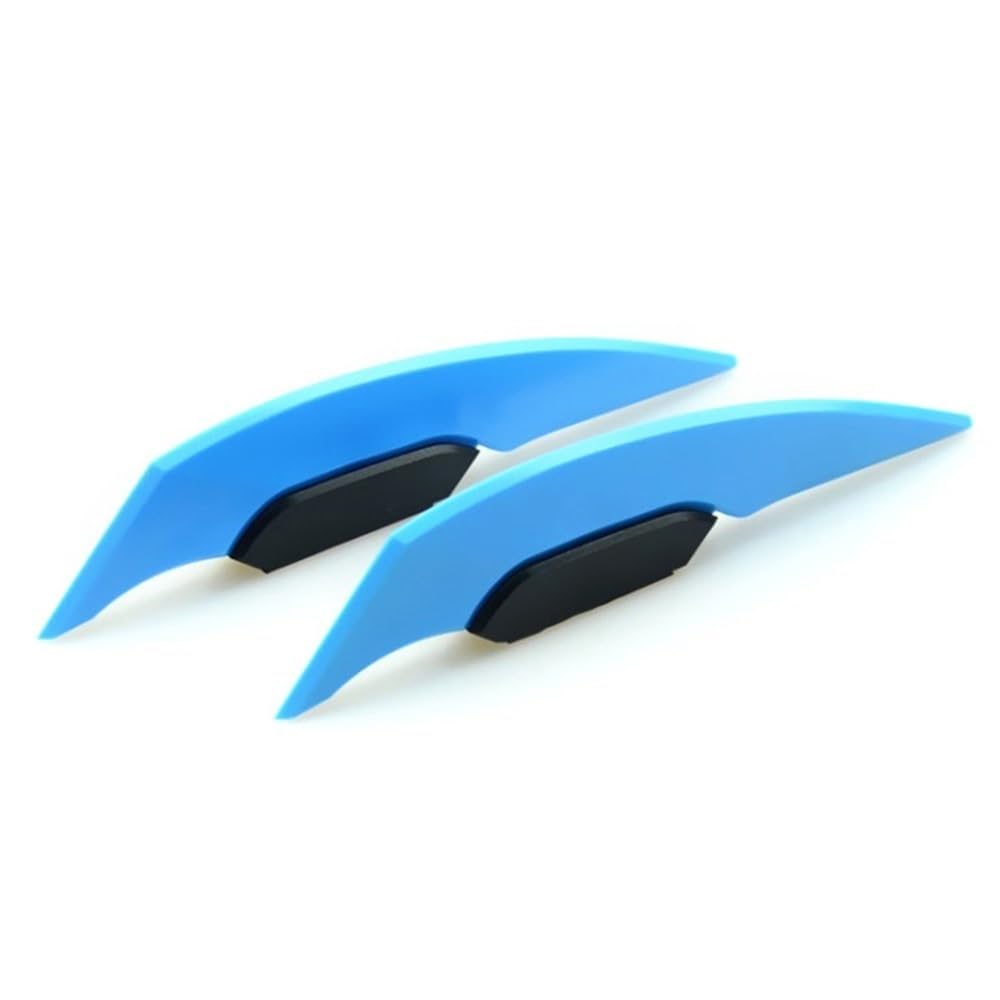 1 Paar Universal-Motorrad-Winglet Aerodynamischer Spoiler Dynamischer Flügel-Dekorationsaufkleber Für Motorrad, Roller(Color-08) von SPeesy