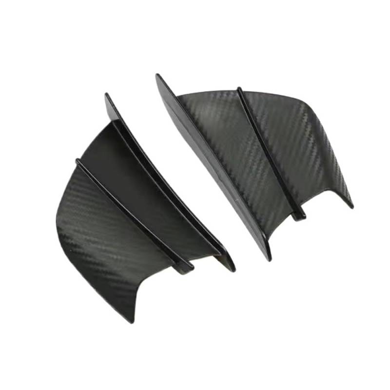 2 Stücke Universal Motorrad Winglet Aerodynamische Spoiler Flügel Motorrad Dekoration(Color-001) von SPeesy