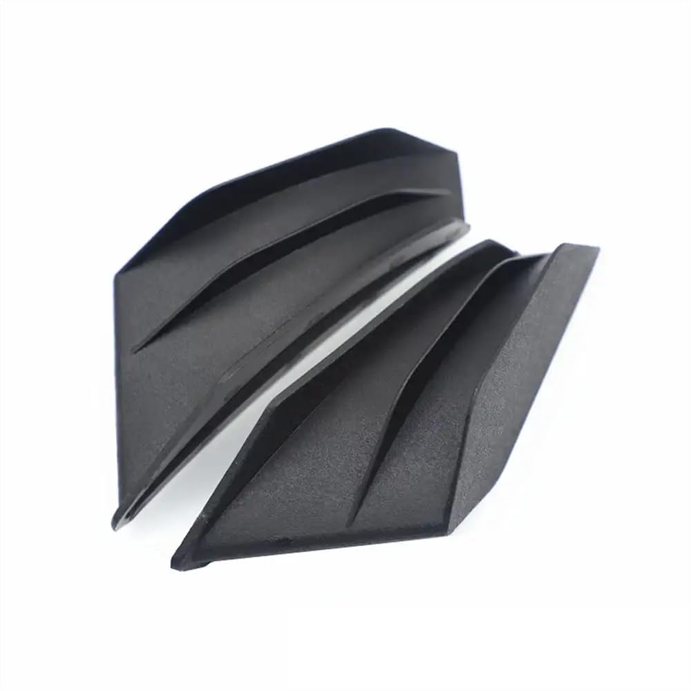 2PCS Motorrad Spoiler Flügel Winglet Aerodynamische Seite Flügel Spoiler Für Für Für SMAX155 Unviersal(Black) von SPeesy