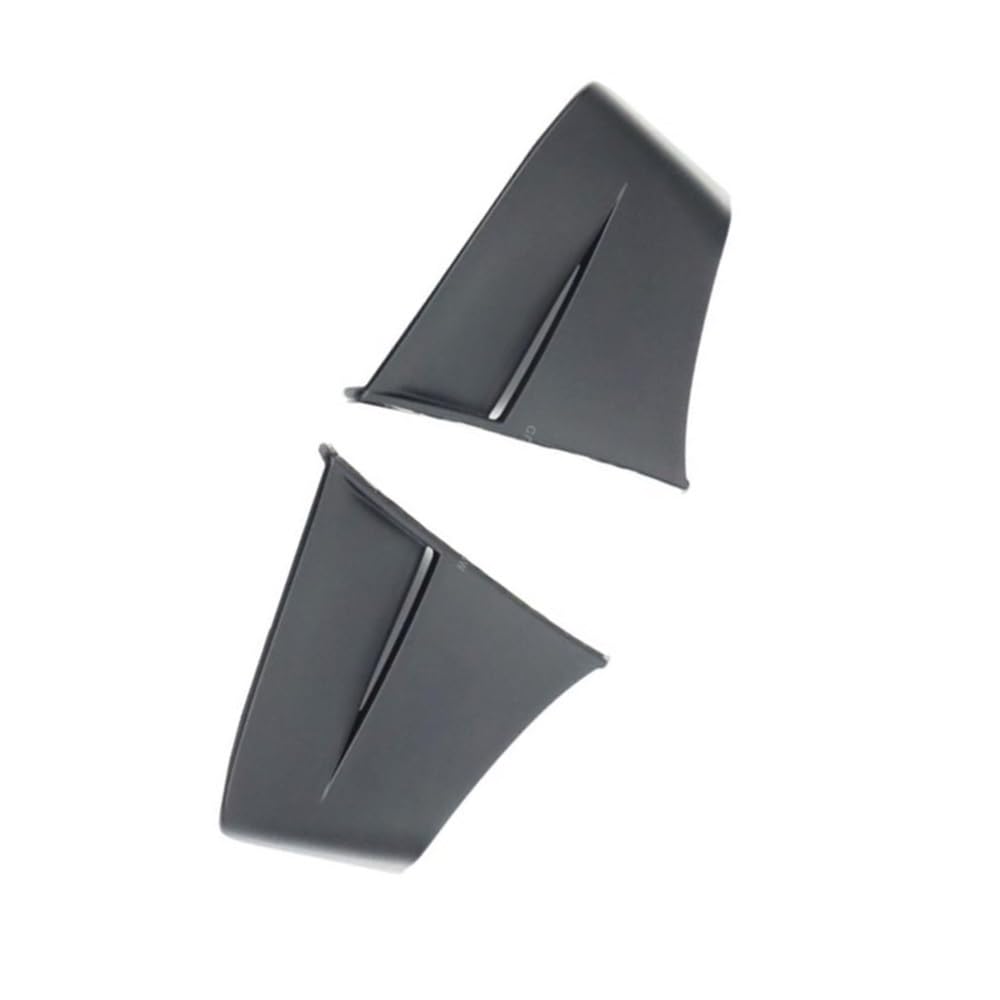 2Pcs Motorrad Geändert Zubehör Motorrad Wind Flügel Universal Winglets Seite Verkleidung Winglets Spoiler Aerodynamische Flügel(Black 02) von SPeesy