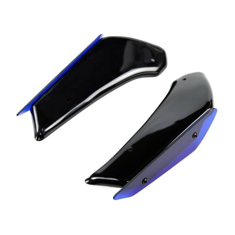 Frontspoiler Feste Wind Winglets Motorrad Winglet Aerodynamische Flügel Kit Spoiler Für S1000RR Für M1000RR 2019 2020 2021 2022(Blue) von SPeesy