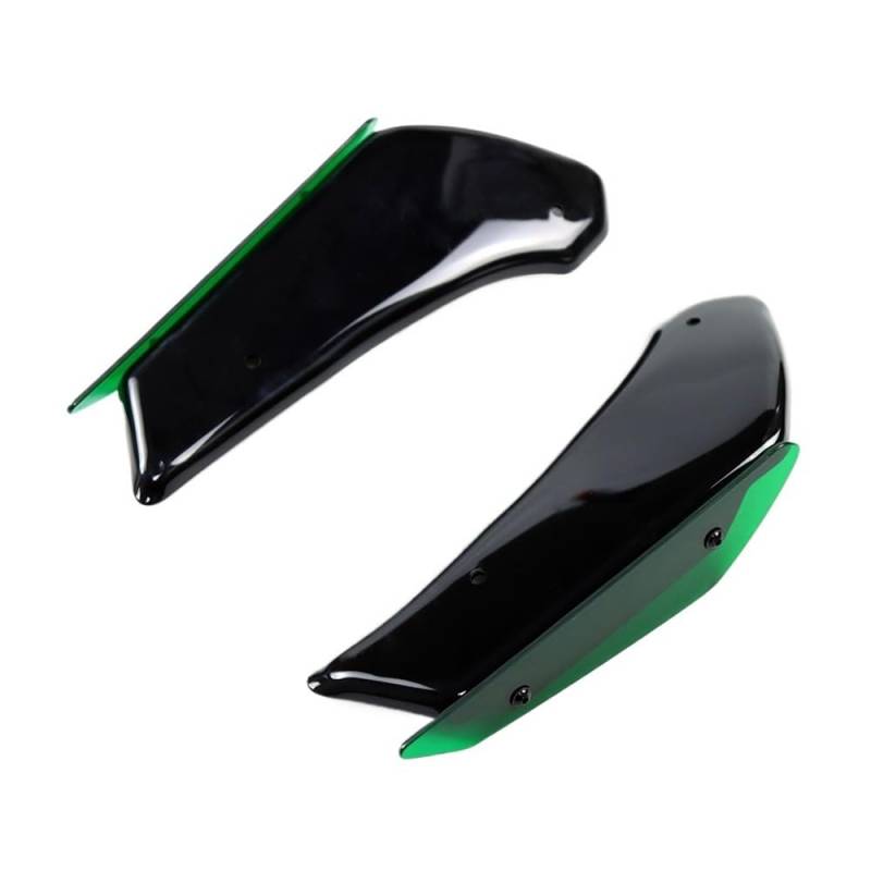 Frontspoiler Feste Wind Winglets Motorrad Winglet Aerodynamische Flügel Kit Spoiler Für S1000RR Für M1000RR 2019 2020 2021 2022(Green) von SPeesy